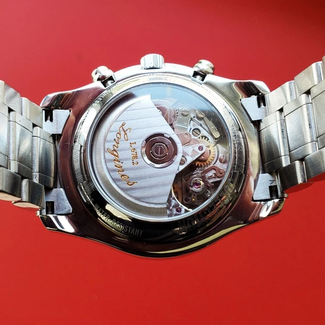 Montre chronographe Longines Master Collection pour homme, 40 mm, automatique, L2 673, 4 cartes dans un coffret