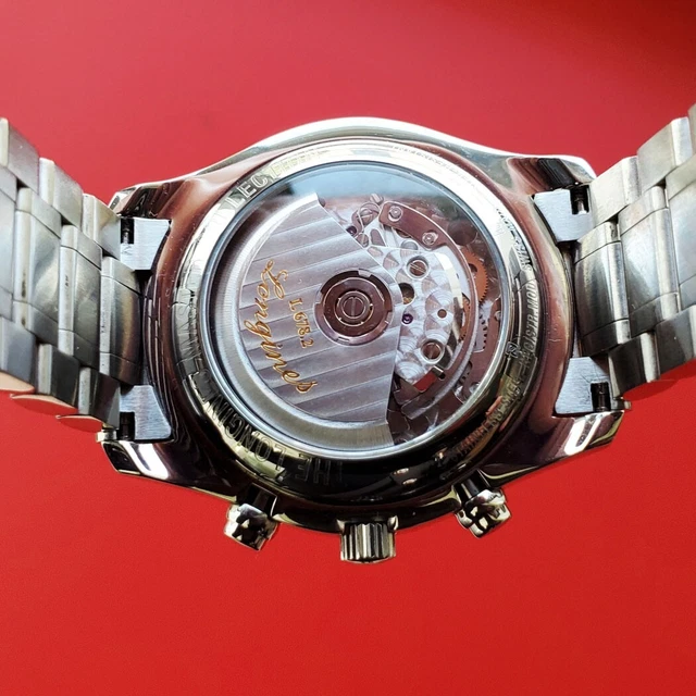 Montre chronographe Longines Master Collection pour homme, 40 mm, automatique, L2 673, 4 cartes dans un coffret