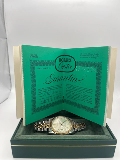 Rolex Oyster Perpetual Datejust 36 1601 pour homme - Bicolore