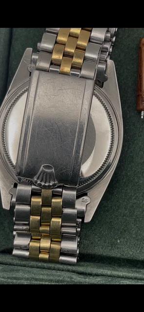 Rolex Oyster Perpetual Datejust 36 1601 pour homme - Bicolore