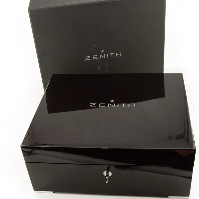 Montre homme Zenith El Primero Tourbillon Chrono 18K 18.2050, ensemble complet #W206671-2