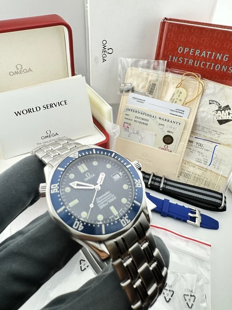 Ω OMEGA Automatique Seamaster Professional 41 mm BlueWave 2531.8000 JamesBond Full