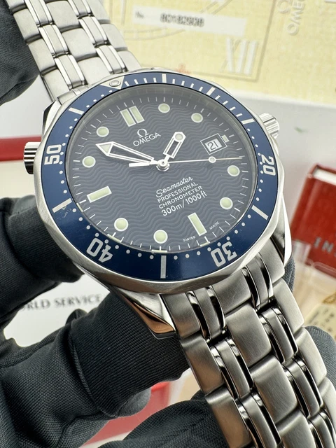 Ω OMEGA Automatique Seamaster Professional 41 mm BlueWave 2531.8000 JamesBond Full