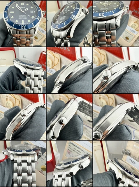 Ω OMEGA Automatique Seamaster Professional 41 mm BlueWave 2531.8000 JamesBond Full