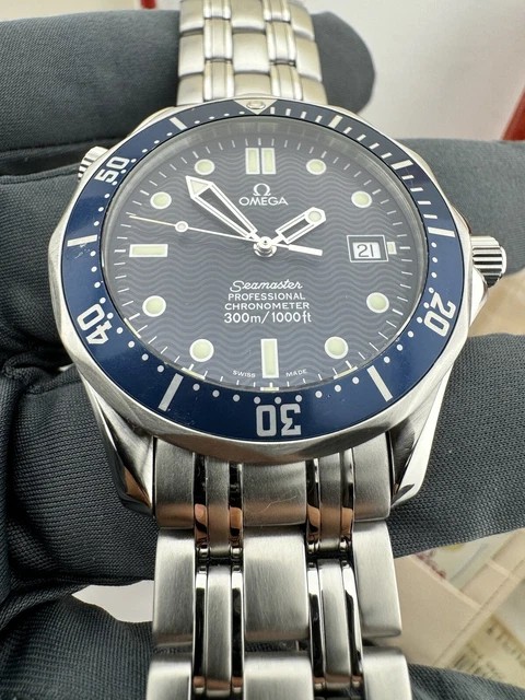 Ω OMEGA Automatique Seamaster Professional 41 mm BlueWave 2531.8000 JamesBond Full