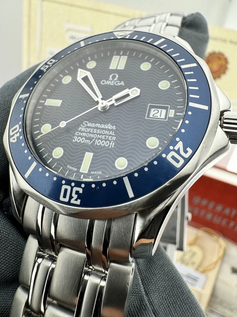 Ω OMEGA Automatique Seamaster Professional 41 mm BlueWave 2531.8000 JamesBond Full