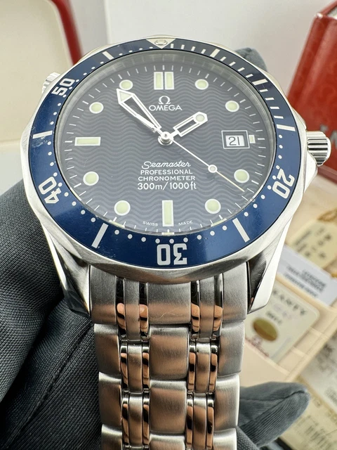 Ω OMEGA Automatique Seamaster Professional 41 mm BlueWave 2531.8000 JamesBond Full
