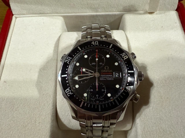 Montre Omega Seamaster Chrono Diver pour homme, noire - 213.30.42.40.01.001