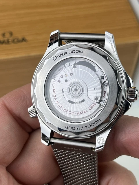 Bracelet en maille OEM amélioré pour OMEGA Seamaster Diver 300M 210.30.42.20.01.001