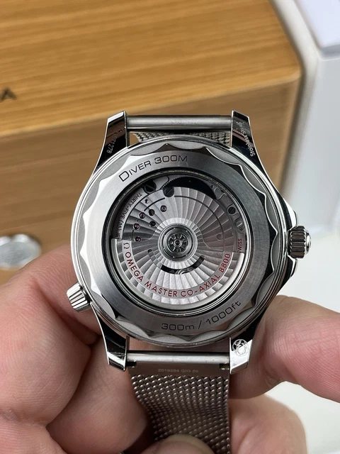 Bracelet en maille OEM amélioré pour OMEGA Seamaster Diver 300M 210.30.42.20.01.001