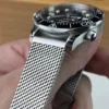 Bracelet en maille OEM amélioré pour OMEGA Seamaster Diver 300M 210.30.42.20.01.001