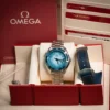 OMEGA Seamaster Planet Ocean 600M 39,5 mm Cadran bleu été - 215.30.40.20.03.002