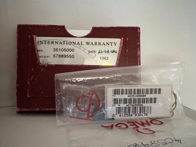 OMEGA Speedmaster Réduit - 3510.50.00 boîte d'origine, maillons de rechange et garantie