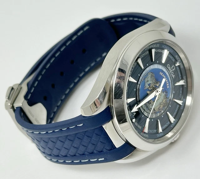 Montre Omega Seamaster Aqua Terra 150M GMT 43mm Chronomètre Automatique
