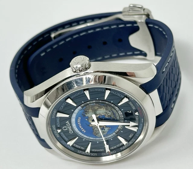 Montre Omega Seamaster Aqua Terra 150M GMT 43mm Chronomètre Automatique