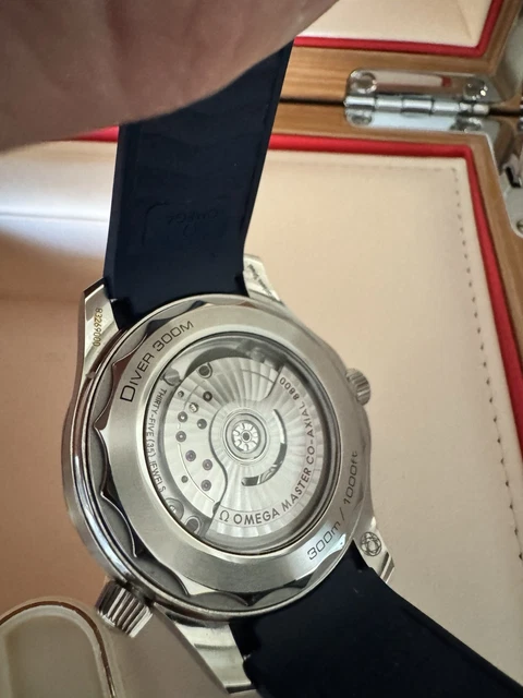 Omega Seamaster Diver 300 42 mm Céramique Gris Bleu 210.32.42.20.06.001 Caoutchouc