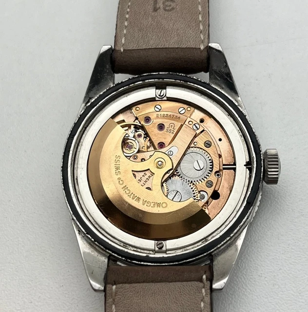 Omega Seamaster 300 Vintage Pre 165.014 Automatique 552 Acier Montre Vintage Rare