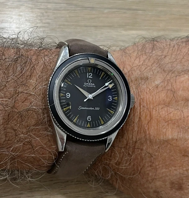 Omega Seamaster 300 Vintage Pre 165.014 Automatique 552 Acier Montre Vintage Rare