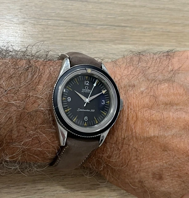 Omega Seamaster 300 Vintage Pre 165.014 Automatique 552 Acier Montre Vintage Rare