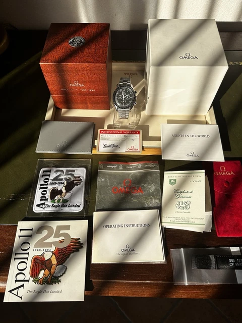 Omega Speedmaster Apollo XI 25th Moonwatch 861, ensemble complet révisé, excellent état ! 35915000