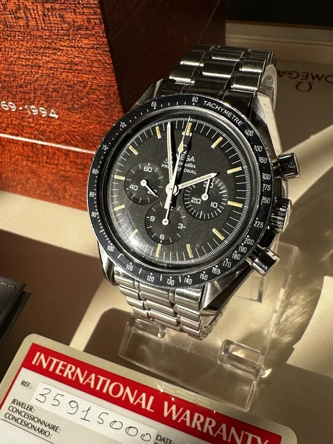 Omega Speedmaster Apollo XI 25th Moonwatch 861, ensemble complet révisé, excellent état ! 35915000