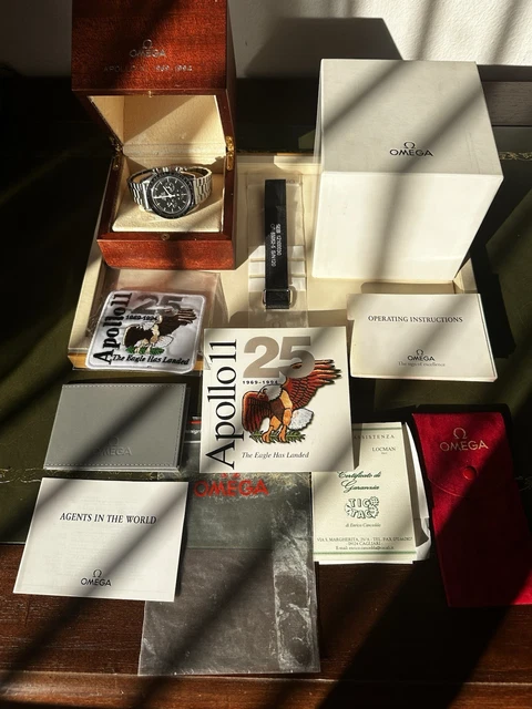Omega Speedmaster Apollo XI 25th Moonwatch 861, ensemble complet révisé, excellent état ! 35915000