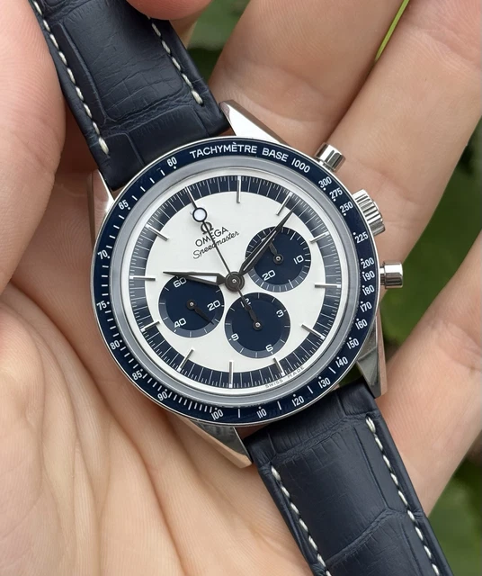 Omega Speedmaster CK2998 Édition limitée « Blue Panda » - Coffret complet