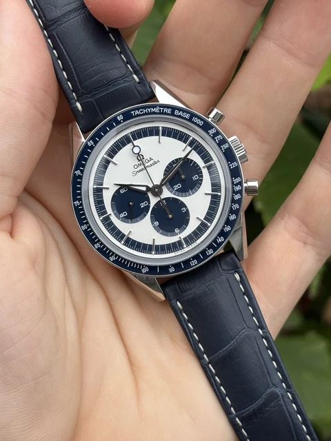 Omega Speedmaster CK2998 Édition limitée « Blue Panda » - Coffret complet