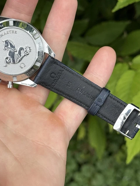 Omega Speedmaster CK2998 Édition limitée « Blue Panda » - Coffret complet