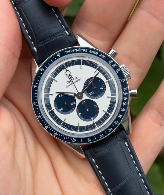 Omega Speedmaster CK2998 Édition limitée « Blue Panda » - Coffret complet