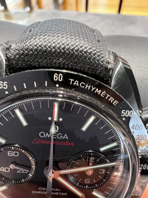 Omega Speedmaster Darkside of the Moon complète avec boîte et papiers