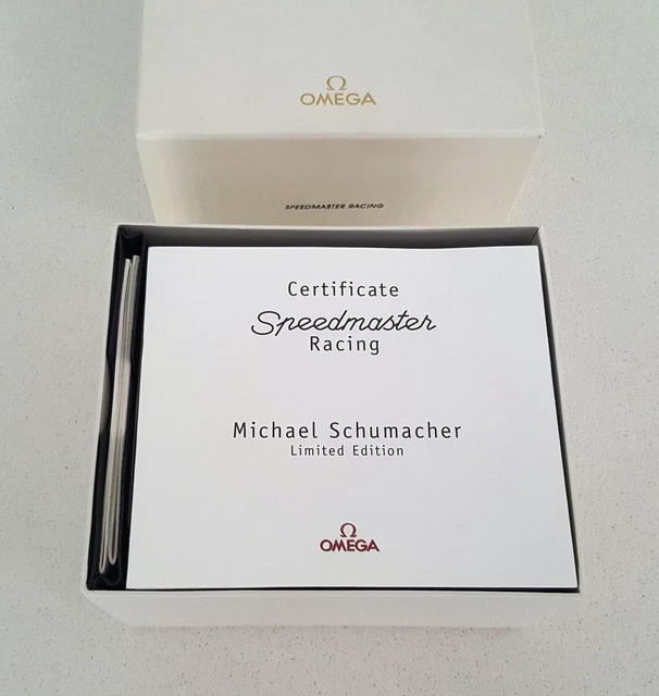 Omega Speedmaster Édition Limitée Michael Schumacher Homme Automatique O35195000