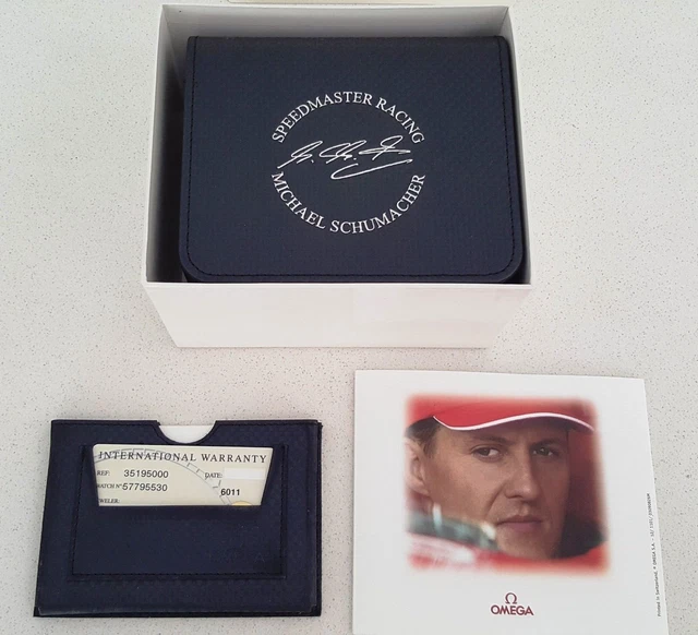 Omega Speedmaster Édition Limitée Michael Schumacher Homme Automatique O35195000