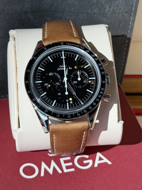 Omega Speedmaster Moonwatch Première montre Omega dans l'espace Édition limitée État neuf Portée deux fois