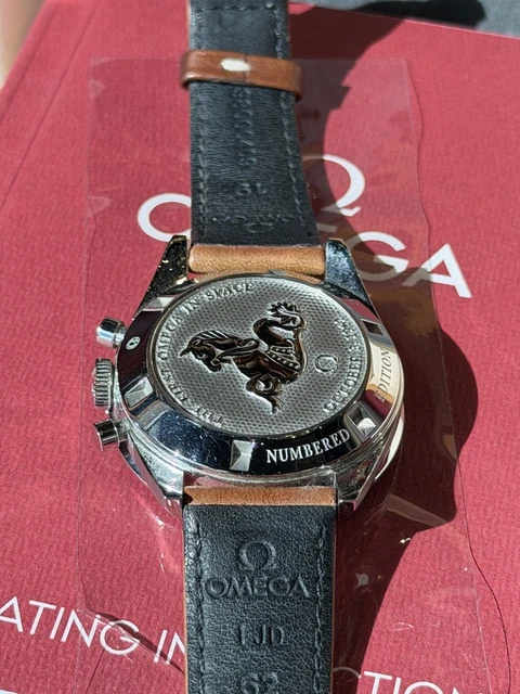 Omega Speedmaster Moonwatch Première montre Omega dans l'espace Édition limitée État neuf Portée deux fois