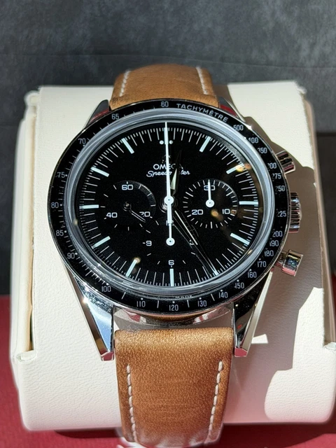 Omega Speedmaster Moonwatch Première montre Omega dans l'espace Édition limitée État neuf Portée deux fois