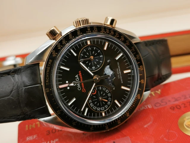 Omega Speedmaster Moonwatch Moonphase 30423445213001 Coffret complet B&P 2022