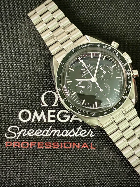 Omega Speedmaster Professional Hesalite Moonwatch. Coffret cadeau. 310.30.42.50.01.001