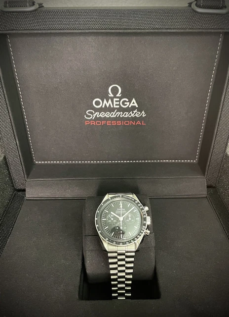 Omega Speedmaster Professional Hesalite Moonwatch. Coffret cadeau. 310.30.42.50.01.001