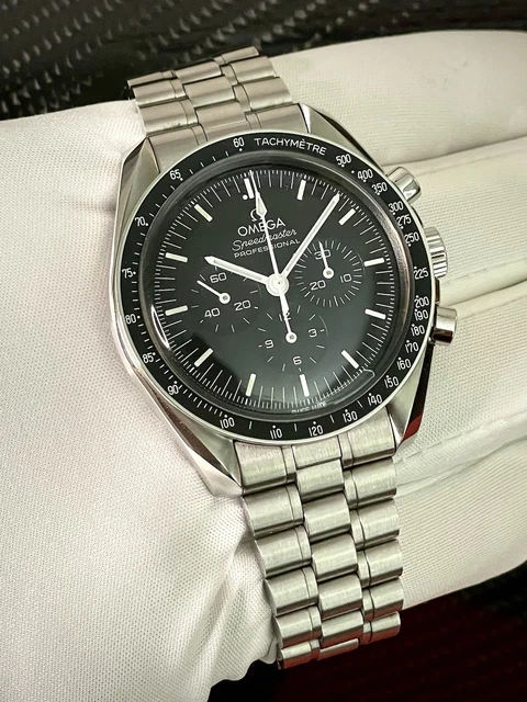 Omega Speedmaster Professional Hesalite Moonwatch. Coffret cadeau. 310.30.42.50.01.001