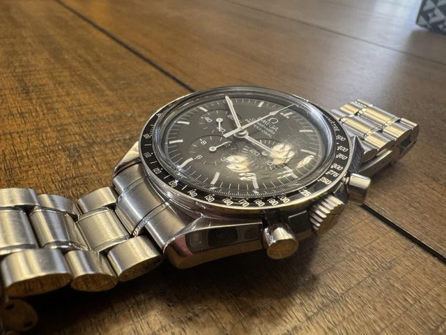 Omega Speedmaster Professional Moonwatch 42 mm 3570.50.00 Hesalite avec boîte et carte