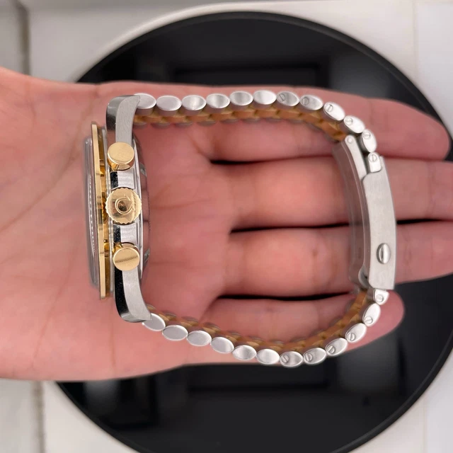 Montre homme Omega Speedmaster Professional bicolore Moonwatch Co-Axial Master