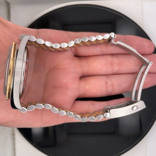 Montre homme Omega Speedmaster Professional bicolore Moonwatch Co-Axial Master