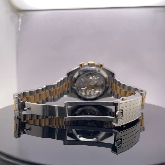 Montre homme Omega Speedmaster Professional bicolore Moonwatch Co-Axial Master