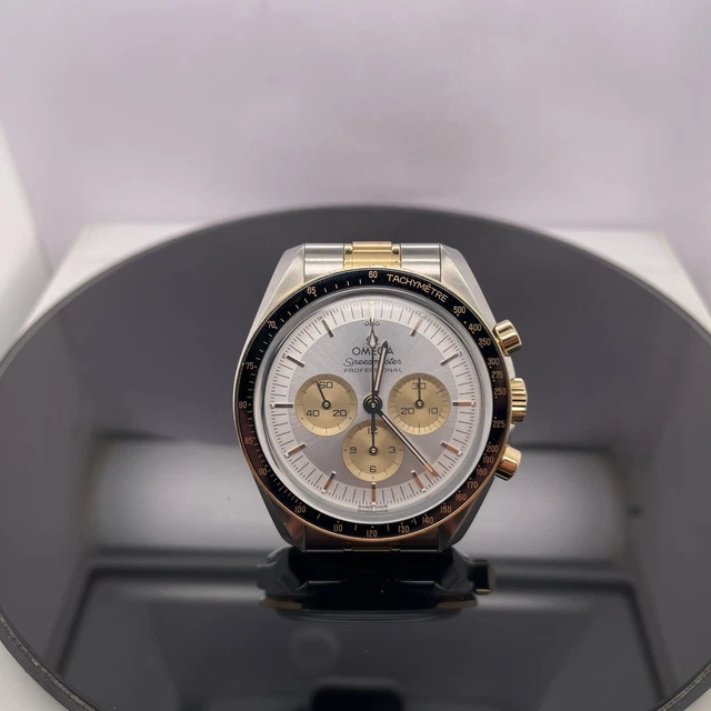 Montre homme Omega Speedmaster Professional bicolore Moonwatch Co-Axial Master