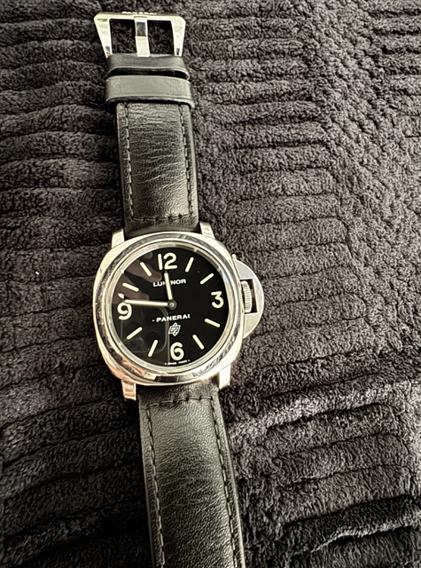 Montre Panerai Luminor Base Logo PAM01000, remontage manuel pour homme