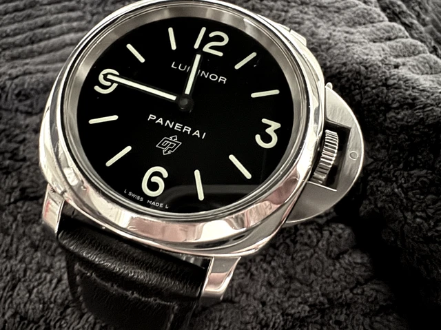 Montre Panerai Luminor Base Logo PAM01000, remontage manuel pour homme