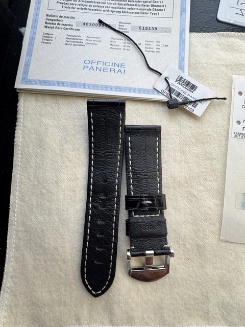 Panerai Luminor GMT PAM00244 Automatique Acier Bracelet 40mm PAM244 Ensemble complet