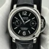 Panerai Luminor Marina PAM00104 Cadran noir sur bracelet en alligator noir