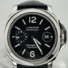 Panerai Luminor Marina PAM00104 Cadran noir sur bracelet en alligator noir